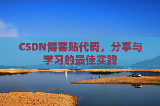 CSDN博客贴代码，分享与学习的最佳实践